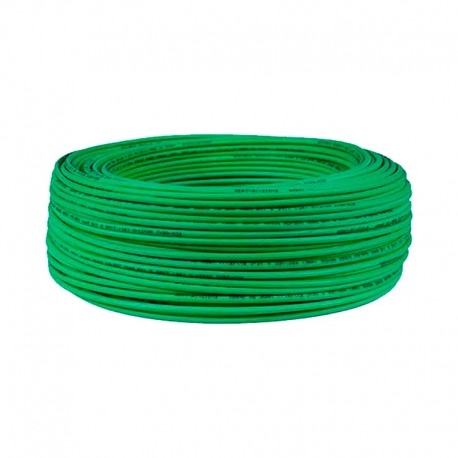 EVA H07Z-K 1,5MM2 750V 70° VERDE - 100 METROS