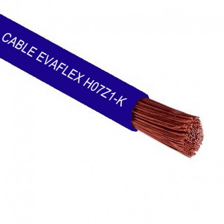 CABLE EVA 1,5MM - AZUL LH EVAFLEX (H07Z1-K) 100 METROS