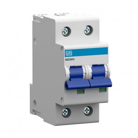INTERRUPTOR TERMOMAGNETICO 2P 6A 10K CURVA C 230-440V