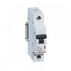 INTERRUPTOR AUTOMÁTICO 1X16A 230/400VCA - 6KA CURVA C