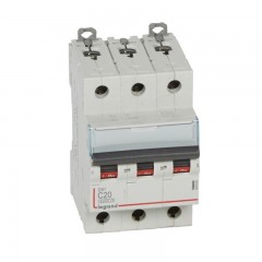INTERRUPTOR AUTOMÁTICO 3X20A 400VAC - 10 KA CURVA C