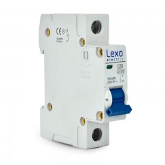 INTERRUPTOR AUTOMATICO LEXO 1X20A 6kA C