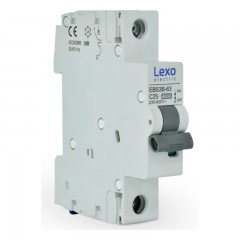 INTERRUPTOR AUTOMATICO LEXO 1X25A 10kA C