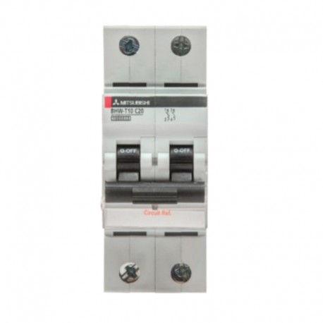 INTERRUPTOR AUTOMATICO 2X10A 10kA C