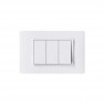 Interruptor Triple 9/32 PU1300 Bticino