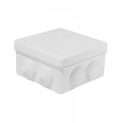 CAJA ESTANCA DE PVC 80X80X50MM C/CONOS