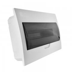 TABLERO EMBUTIDO PLASTICO 18 PUESTOS