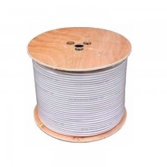 CABLE COAXIAL RG-6 COBRE CCS TRIESHIELD 75%