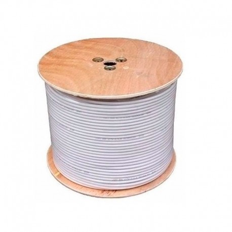 CABLE COAXIAL RG-6 COBRE CCS TRIESHIELD 75%