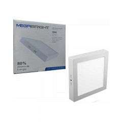 Panel Led Cuadrado Sobrepuesto 18W