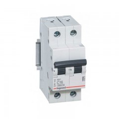 INTERRUPTOR AUTOMATICO Rx3 2X16A CURVA C LEGRAND