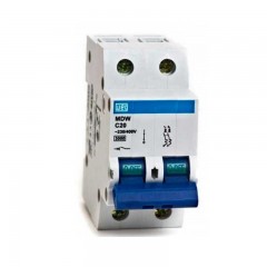 INTERRUPTOR AUTOMATICO 2P CURVA C 10kA WEG
