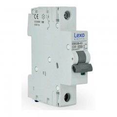 INTERRUPTOR AUTOMATICO LEXO 1X10A 10kA C