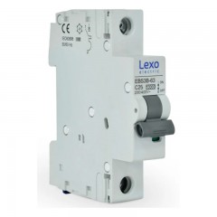 INTERRUPTOR AUTOMATICO LEXO 1X25A 10kA C