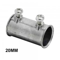 CONDUIT COPLA RECTA EMT 20MM C/TORNILLO