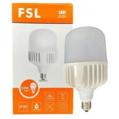 AMPOLLETA 55W FSL 220-240VAC 6500K BASE E27