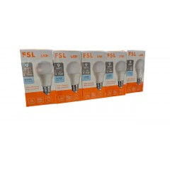 10 AMPOLLETA FSL 9W A60 6500K LED