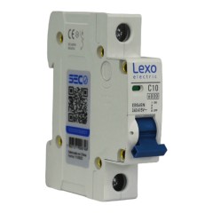 INTERRUPTOR AUTOMATICO CURVA C 10kA LEXO